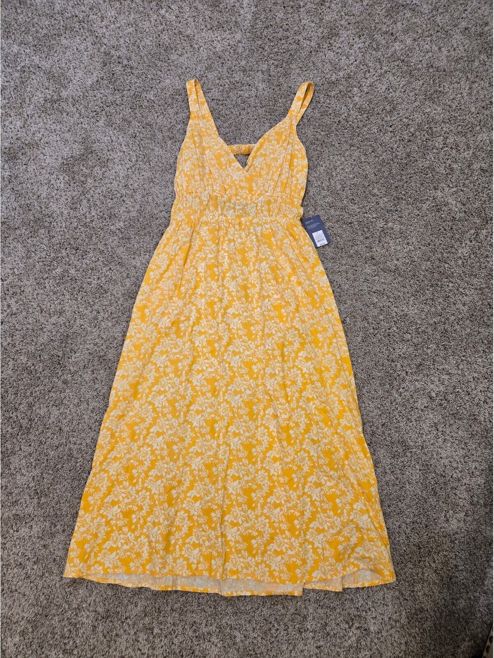Yellow sun dress